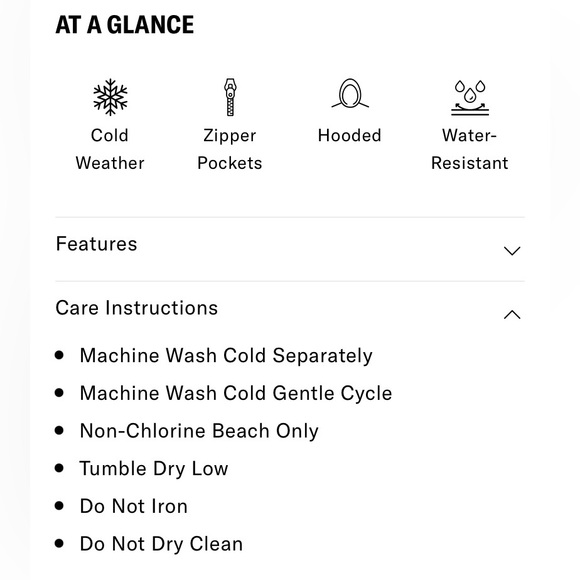 NWT 32 Degrees mid-length black hooded puffer jacket - Picture 6 of 8